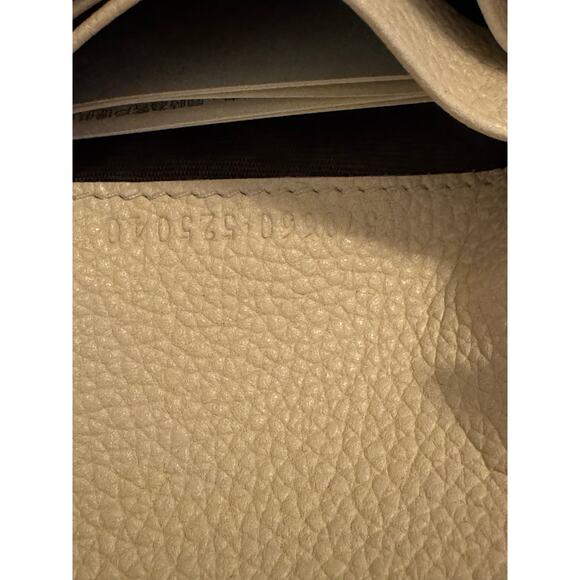 Gucci NIB Zumi Wallet on Chain in Ivory w/Box, Dustbag and COA - Picture 14 of 16